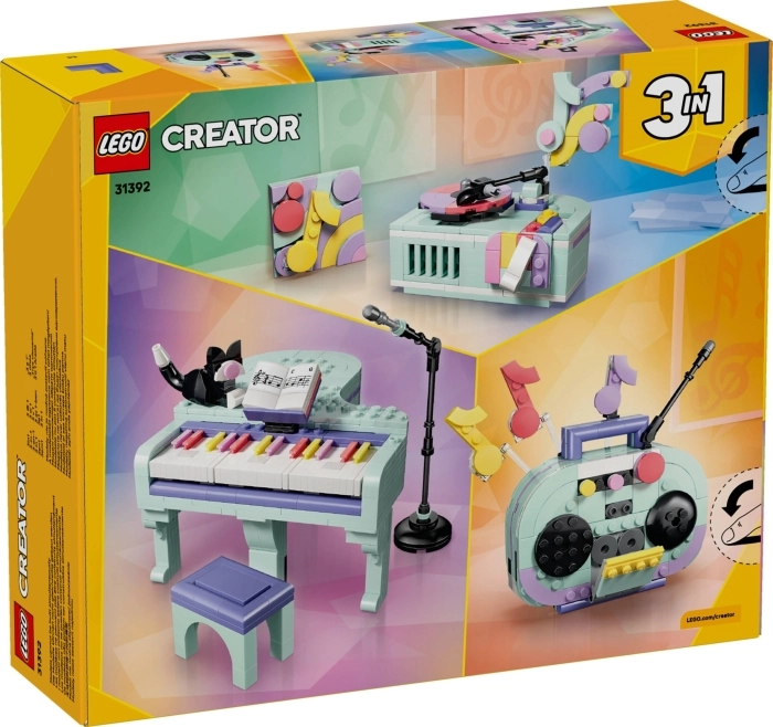 31392 - pianoforte decorativo con gatto