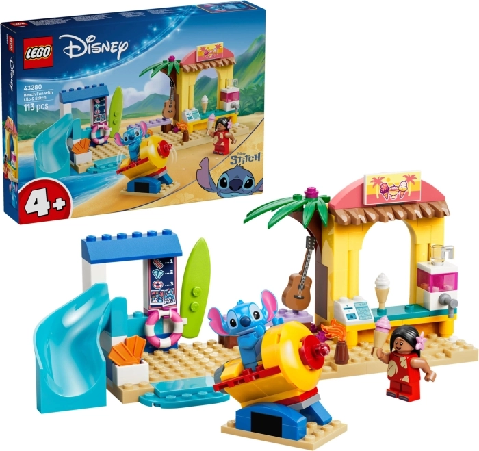 43280 - divertimento in spiaggia con lilo e stitch