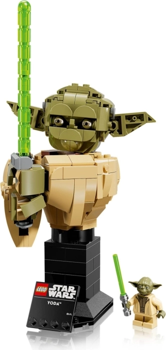 75438 - yoda busto con minifigure