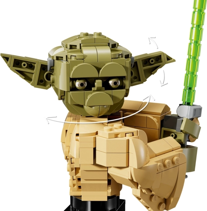 75438 - yoda busto con minifigure