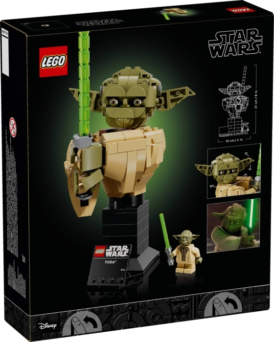 75438 - yoda busto con minifigure
