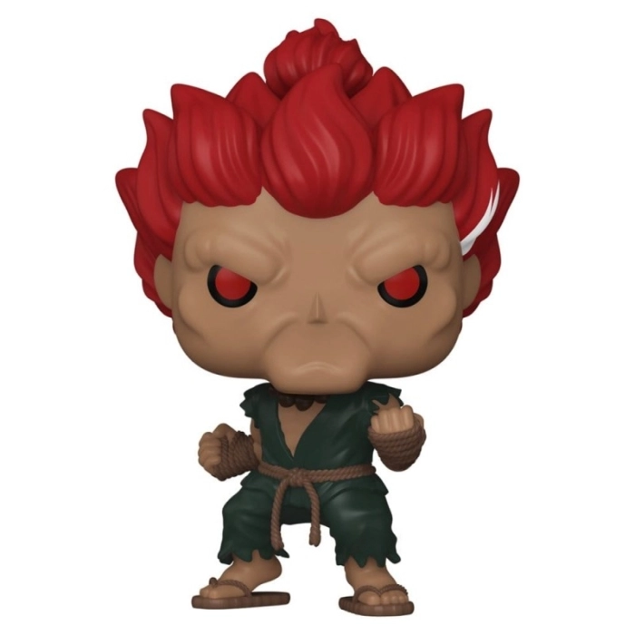 street fighter 6: akuma 9 cm - funko pop! chase 1261