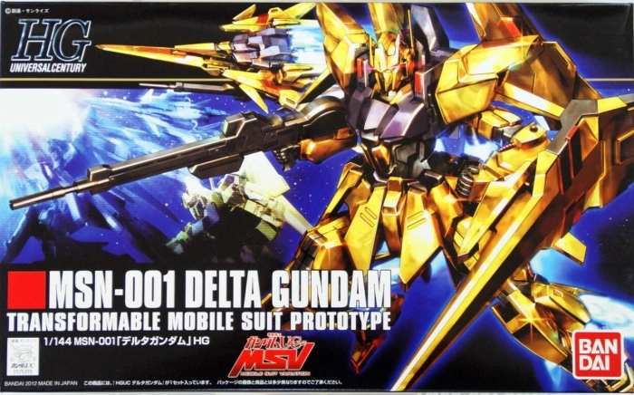 gundam - msn-001 delta gundam - 1/144