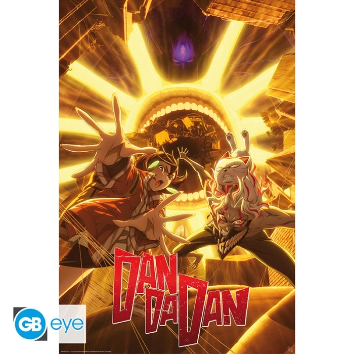 dan da dan - poster maxi 91,5x61cm - key art "epic showdown"