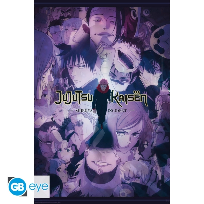 jujutsu kaisden - poster maxi 91,5x61cm - season 2