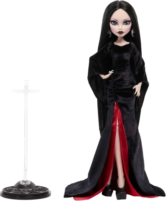 monster high - mercoledi - morticia addams