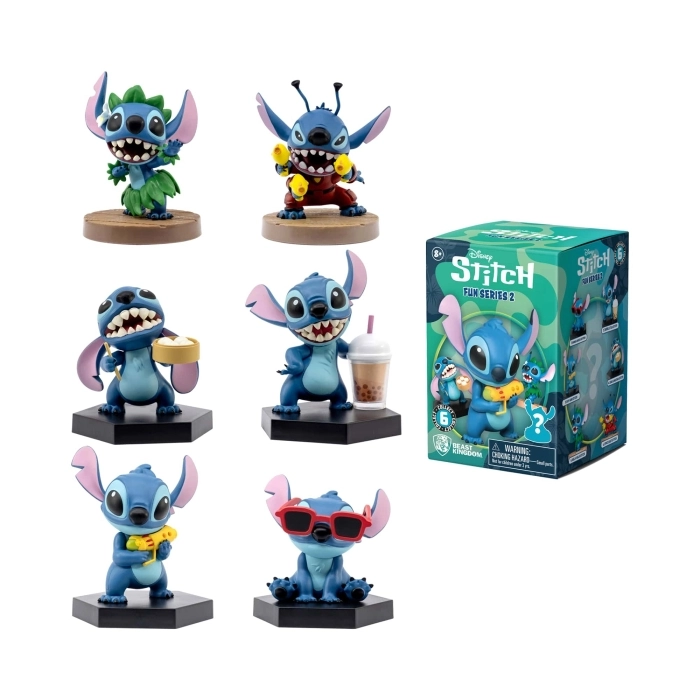 disney: lilo & stitch - hero blind box serie 2 - 1 personaggio assortito