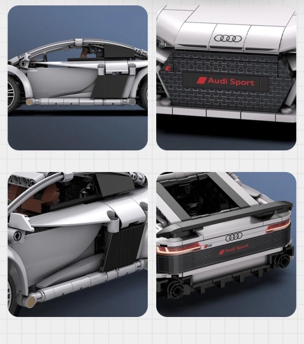 cada - audi r8 - 536 pcs