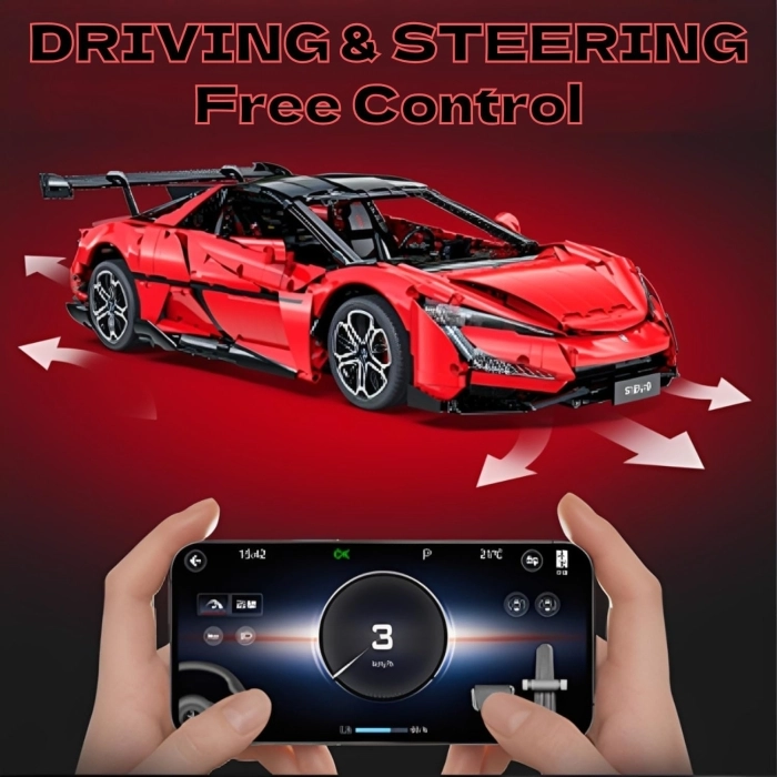 cada - yangwang u9 supercar 1:8 - 3671 pcs