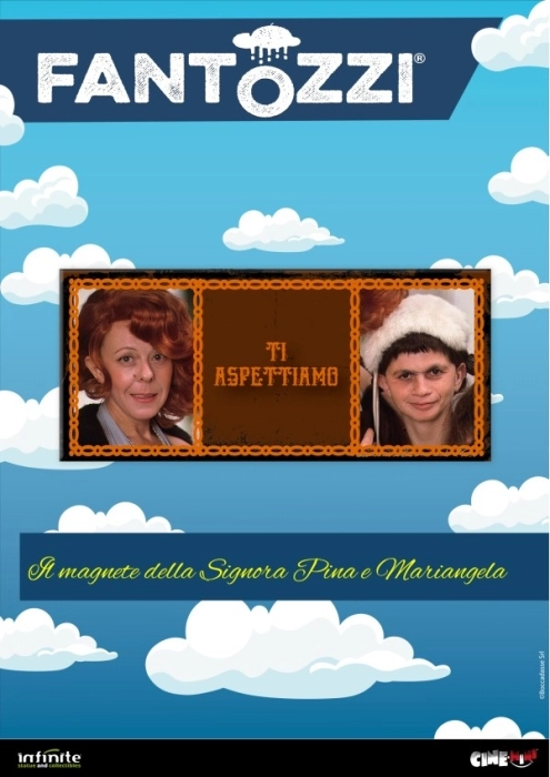 fantozzi - "ti aspettiamo" magnete