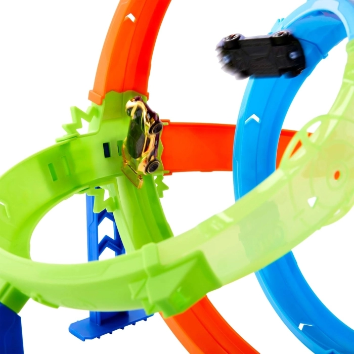 hot wheels - stunt tracks - rapid launch cyclone