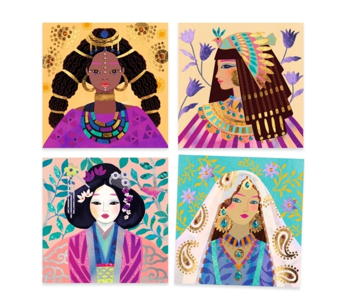 quadri da metallizzare - gioielli preziosi