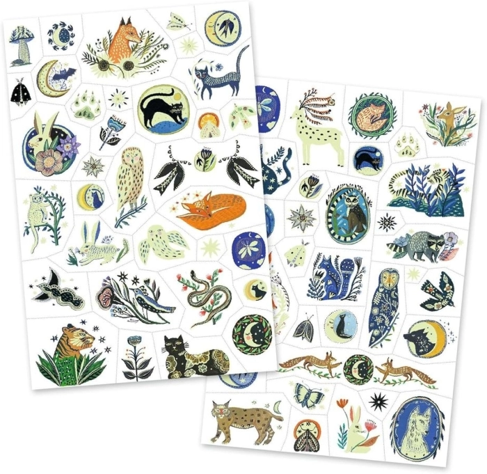 tatuaggi removibili - riflessi notturni