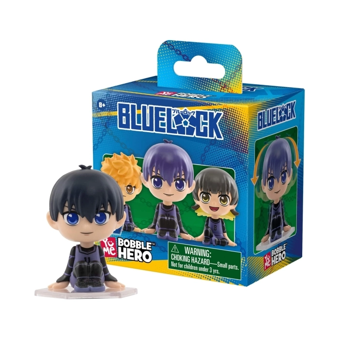 blue lock - bobble hero blind box  - 1 personaggio assortito