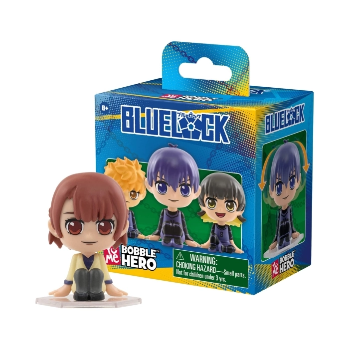 blue lock - bobble hero blind box  - 1 personaggio assortito