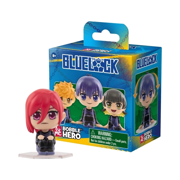 blue lock - bobble hero blind box  - 1 personaggio assortito