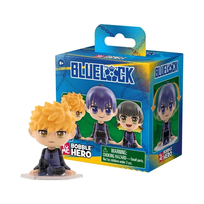 blue lock - bobble hero blind box  - 1 personaggio assortito