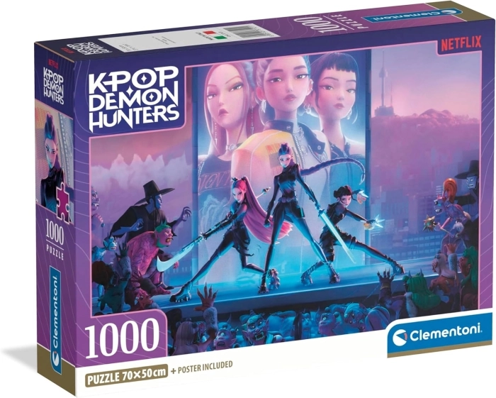 kpop demon hunter - puzzle 1000 pezzi