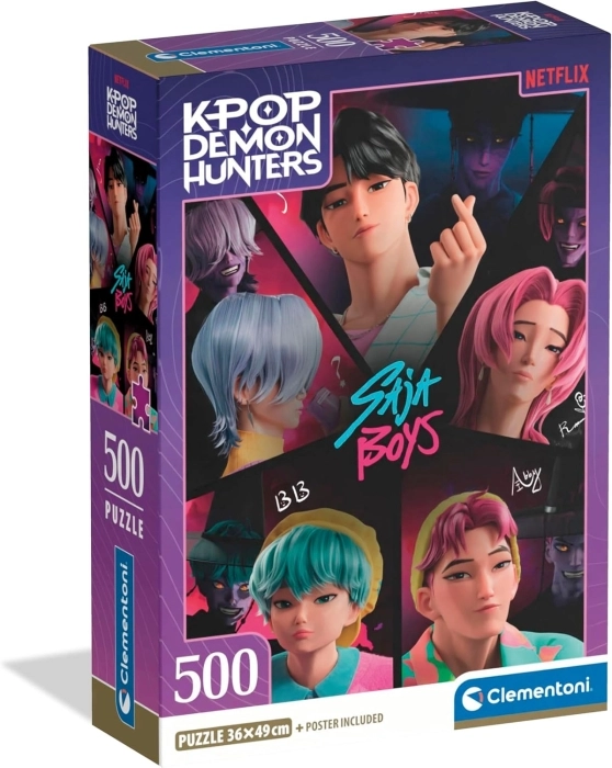 kpop demon hunter - saja boys - puzzle 500 pezzi