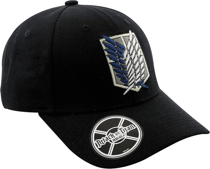 attack on titan - scout symbol - cappello con visiera