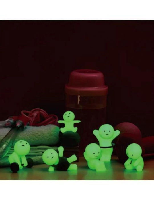 smiski exercising series glow - blind box 1pz