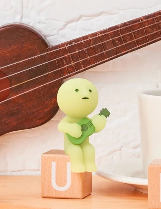smiski sunday series glow - blind box 1pz