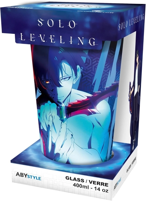 solo leveling - sung jinwoo - bicchiere 400ml
