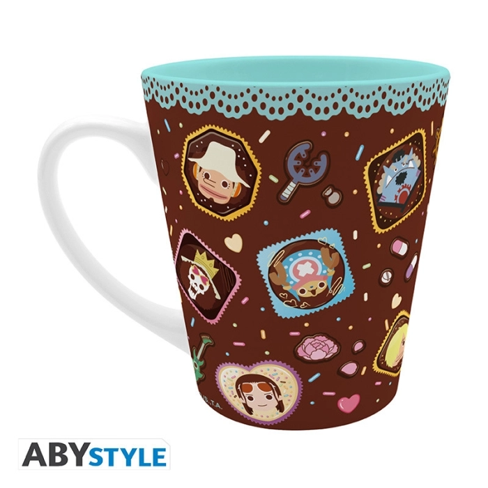 one piece - chibi whole cake island - tazza 250ml