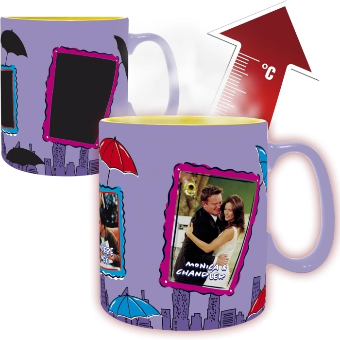 friends - cornici - tazza termosensibile 460ml