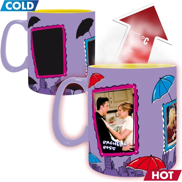 friends - cornici - tazza termosensibile 460ml