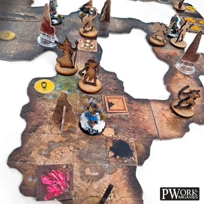 the cave - rpg modular map tiles