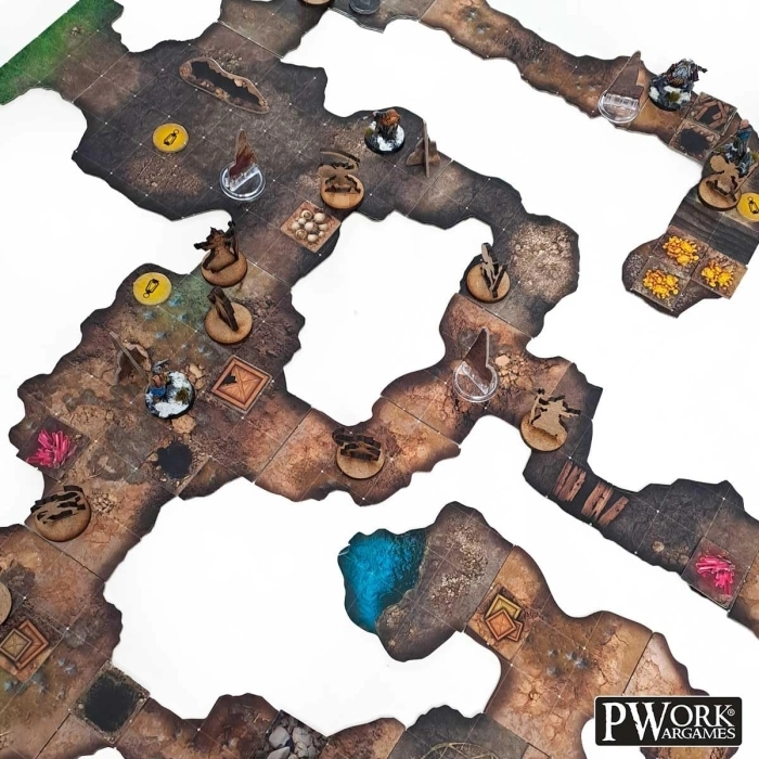 the cave - rpg modular map tiles