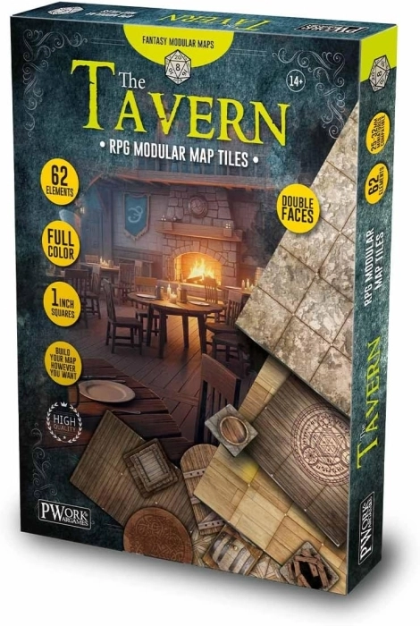 the tavern - rpg modular map tiles
