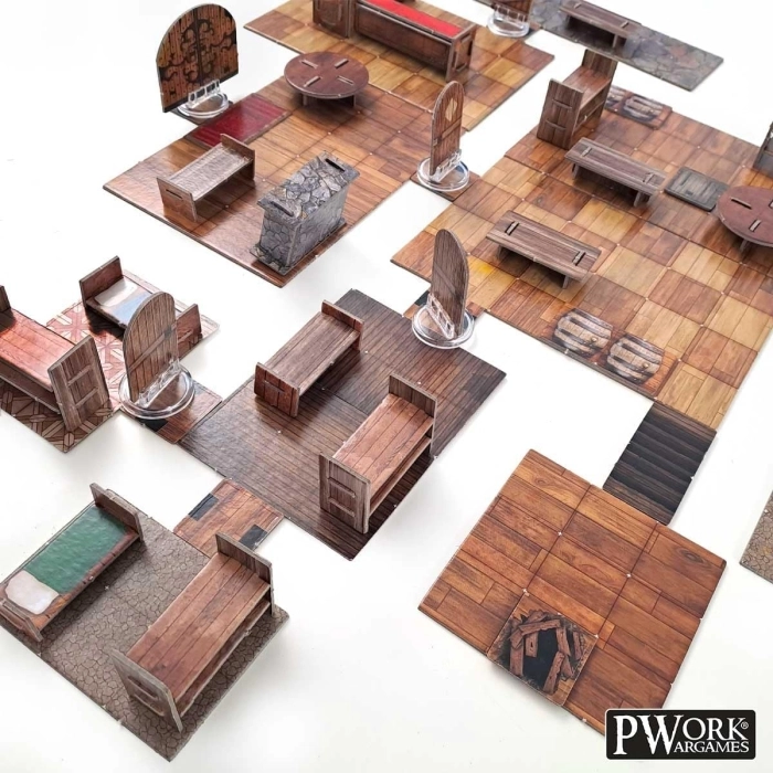 the tavern - rpg modular map tiles