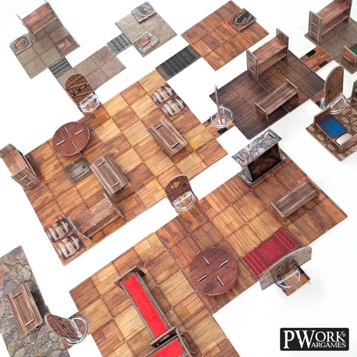 the tavern - rpg modular map tiles