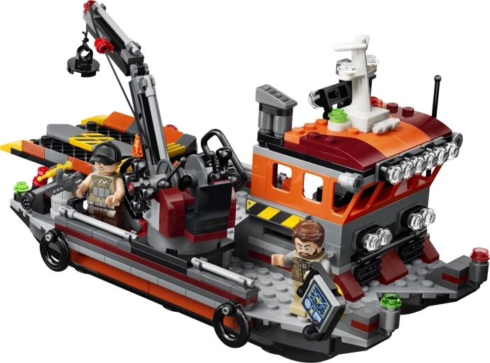 77983 - attacco alla barca del dinosauro mosasaurus