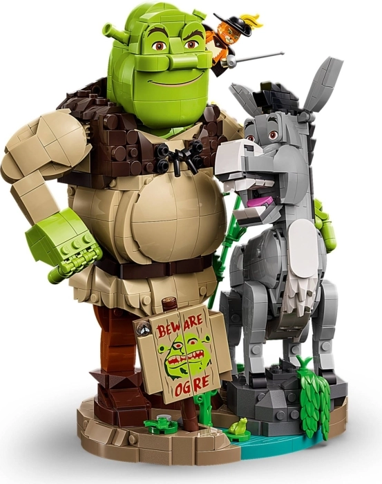 72423 - shrek, ciuchino e gatto con gli stivali