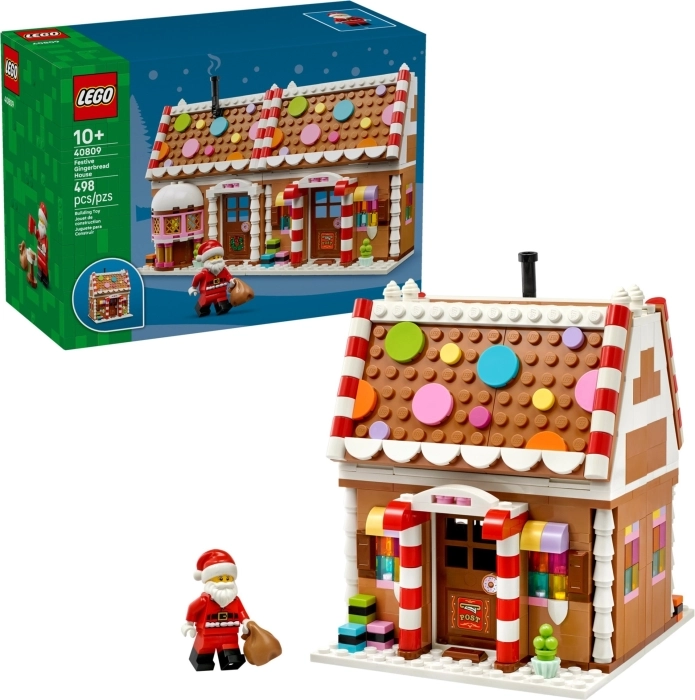 40809 - casa di pan di zenzero festiva