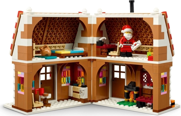 40809 - casa di pan di zenzero festiva