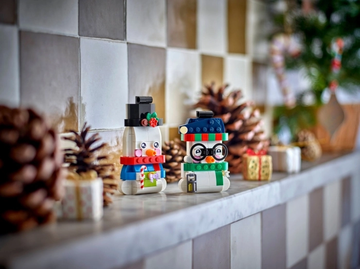 40812 - pupazzi di neve ornamentali