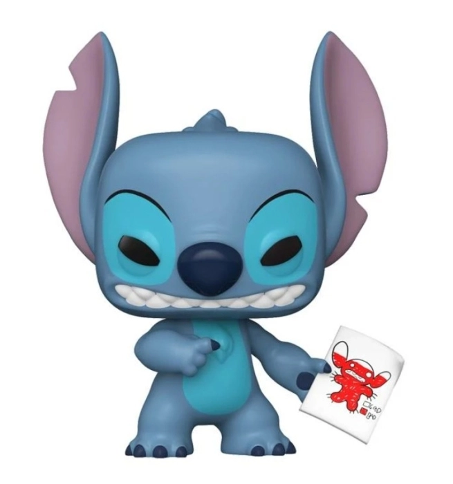 lilo & stitch - stitch with mood chart 9cm - funko pop! 1744 chase