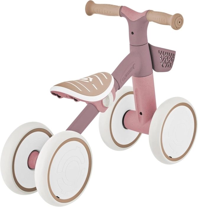 globber - learning plus - triciclo - rosa berry