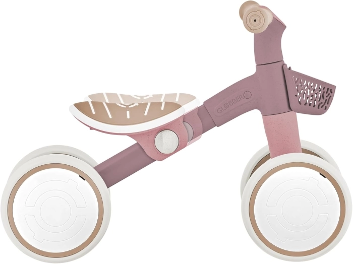globber - learning plus - triciclo - rosa berry