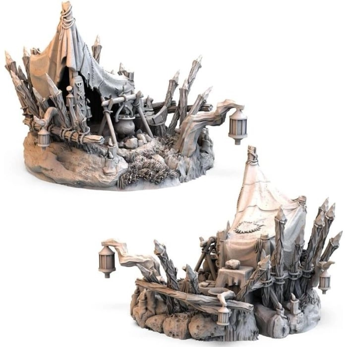 tainted grail - i re della rovina - accampamento