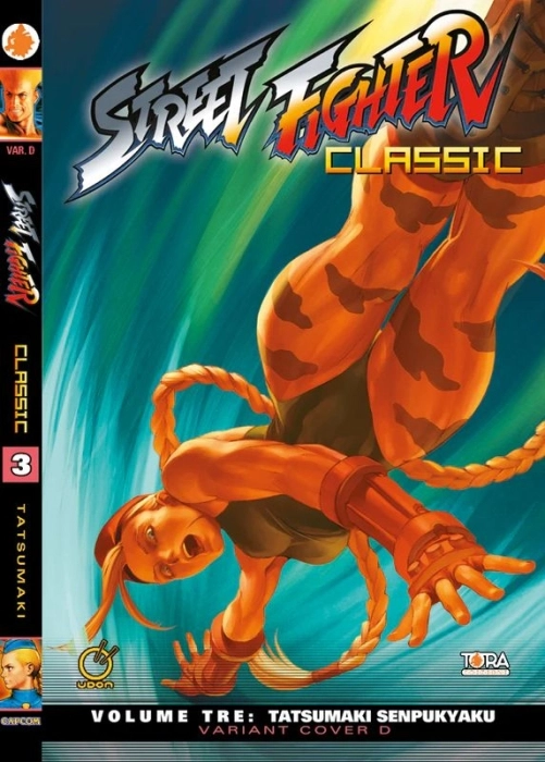 street fighter classic - volume tre: tatsumaki senpukyaku - variant cover d (esclusiva dadi e mattoncini)