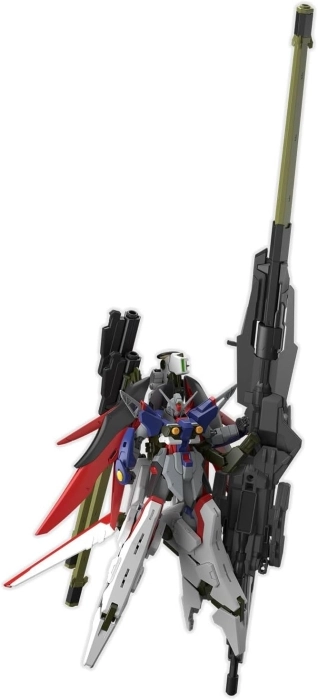 gundam - destiny gundam spec ii & zeus silhouette - hg 1/144