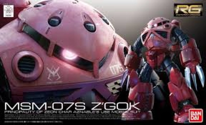 gundam - msm-07s z'gok - rg 1/144