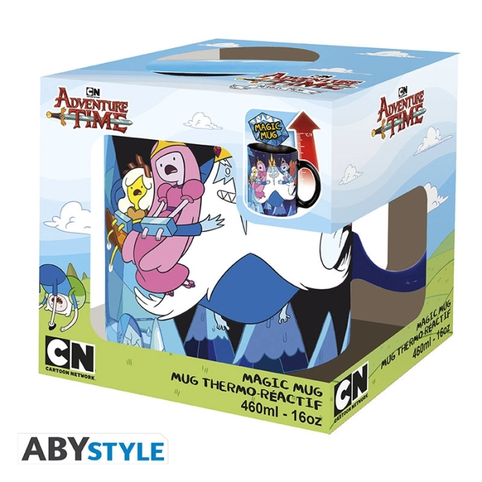 adventure time - mug heat change - 460 ml