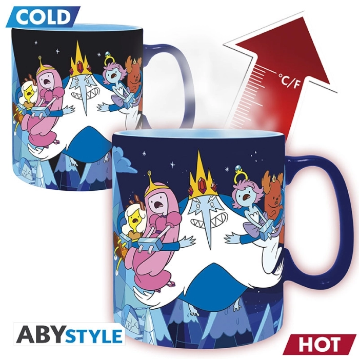 adventure time - mug heat change - 460 ml