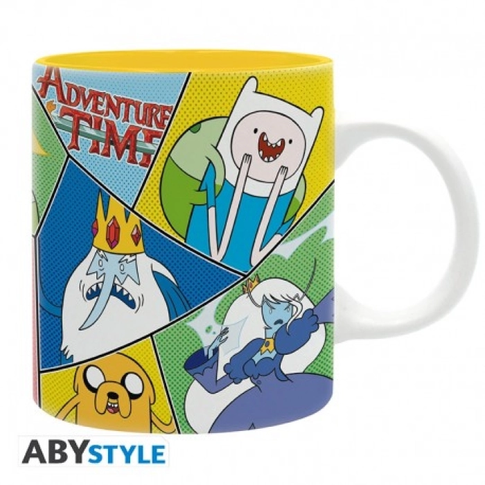 adventure time - mug - 320 ml - characters group